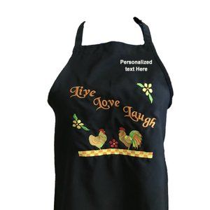 Personalized Custom Embroidered Kitchen Apron